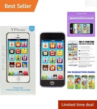 Kids Learning Music Phone Toy Compact Touch Screen with Rechargeable Battery