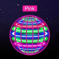 LED Flying Ball UFO Toy Auto Spinning Floating Magic Orb Kids Outdoor Game