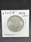 1964 P JFK KENNEDY  Half Dollar US 90% Silver 50 Cents U.S Coin *No Reserve*