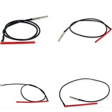 1x Pastilla roja sin enchufe pastillas piezoeléctricas de cerámica para guitarras clásicas/folk/Reino Unido