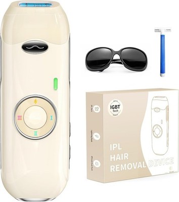 IPL Laser Haarentfernungsgerät für Frauen und Männer mit Salonqualität schmerzfrei lang