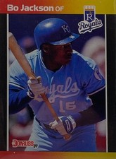 1989 Donruss #208 Bo Jackson extremely rare 