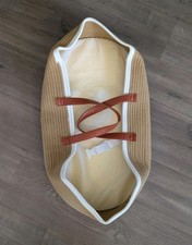 Little Laughs Baby Nursery Moses Basket Bassinet With Mattress Pad