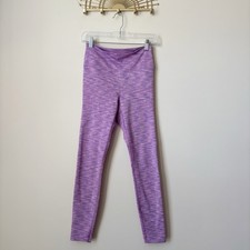 Outdoor Voices Flow Leggings Small High Waist 7/8 Spacedye Hyacinth Purple
