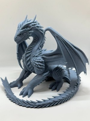 Majestic Dragon Figurine