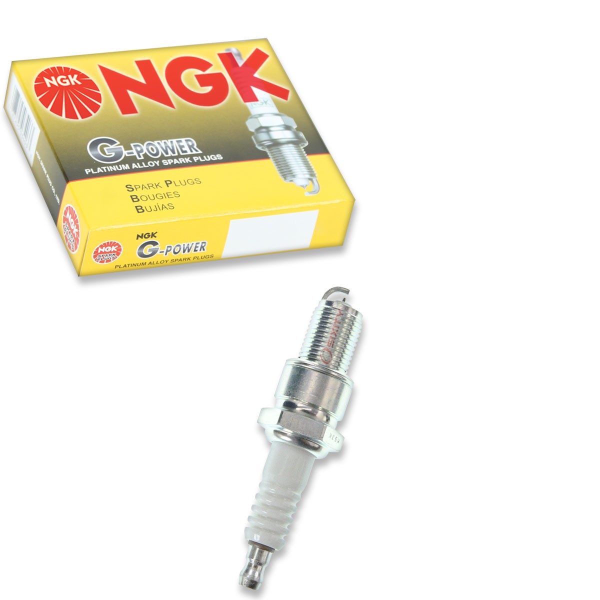 NGK 7082 BPR5EGP G-Power Spark Plug for WGR9DQP RN14PMC5 RN14PMC PW20TT sq