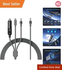 10FT Waterproof Starlink Mini Power Cable: USB-C DC 3 in 1 Charging Solution