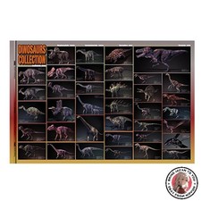 NEW 2542-Piece Jigsaw Puzzle Super Master EX Dinosaur Collection Super Small