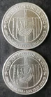 Two 2022 SD Bullion 1oz Silver Rounds