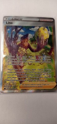 Pokemon Lino Trainer Full Art Deutsch GG62/GG70 Zenit der Könige
