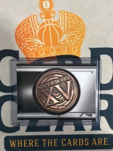 2015 Topps SUPER BOWL XV Commemorative Coin PSLL