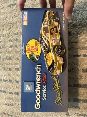 1998 Action Dale Earnhardt Bass Pro, Goodwrench Service Plus  NEW 1:24 Scale