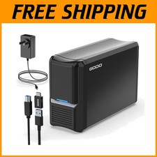 Dual Bay Hard Drive Dock, RAID 0/1, 40TB Capacity