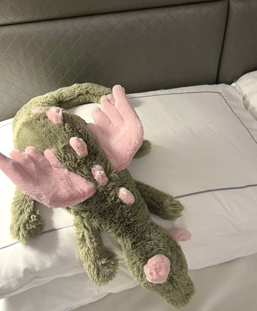New JellyCat Malachy Dragon Plush Toy Matcha Dragon Dolls With Tag