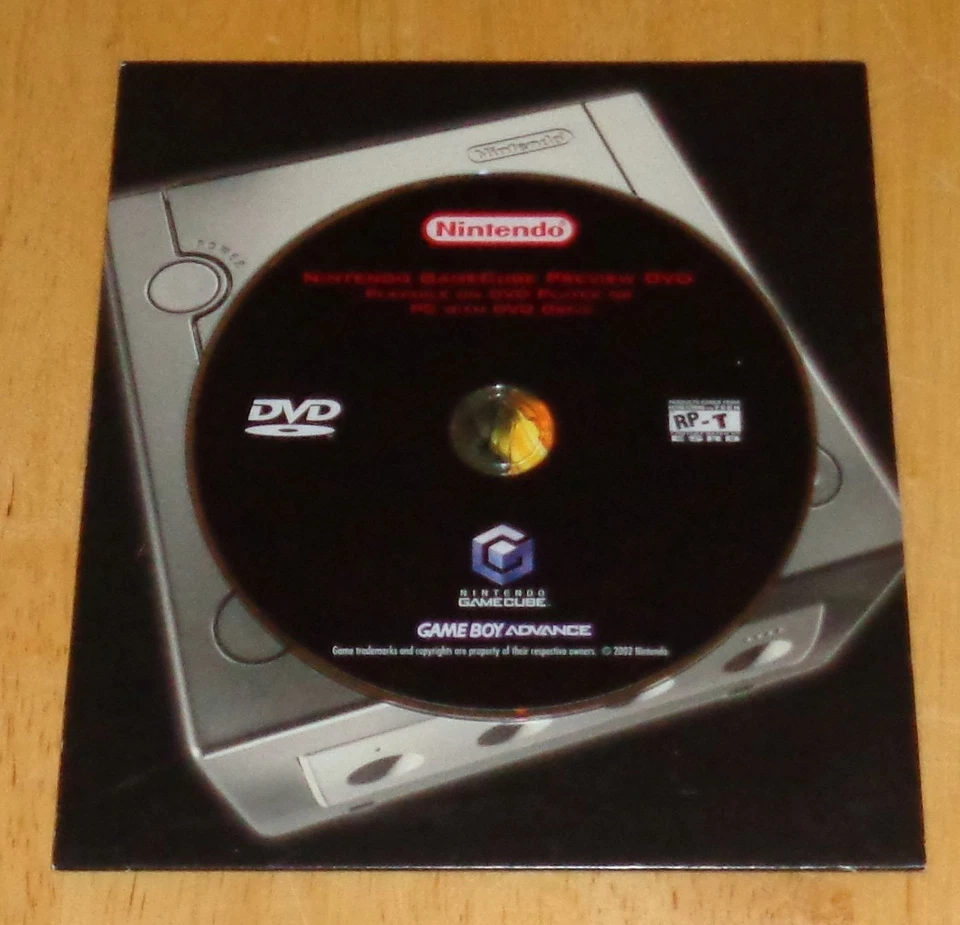 Nintendo GameCube 2002 Preview DVD - Metroid, Star Fox, Mario Sunshine, Godzilla - Image 2 of 3