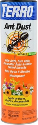 TERRO T600 Ant Dust Powder Killer for Indoors and Outdoors and Other Insects 1LB