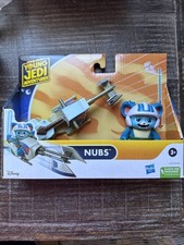 Star Wars Young Jedi Adventures Nubs w/ Speeder Bike Vehicle Set Brand New
