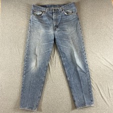 Vtg Levis 550 Jeans Men 38x32 Grunge Streetwear Relaxed Baggy 90s Made in USA