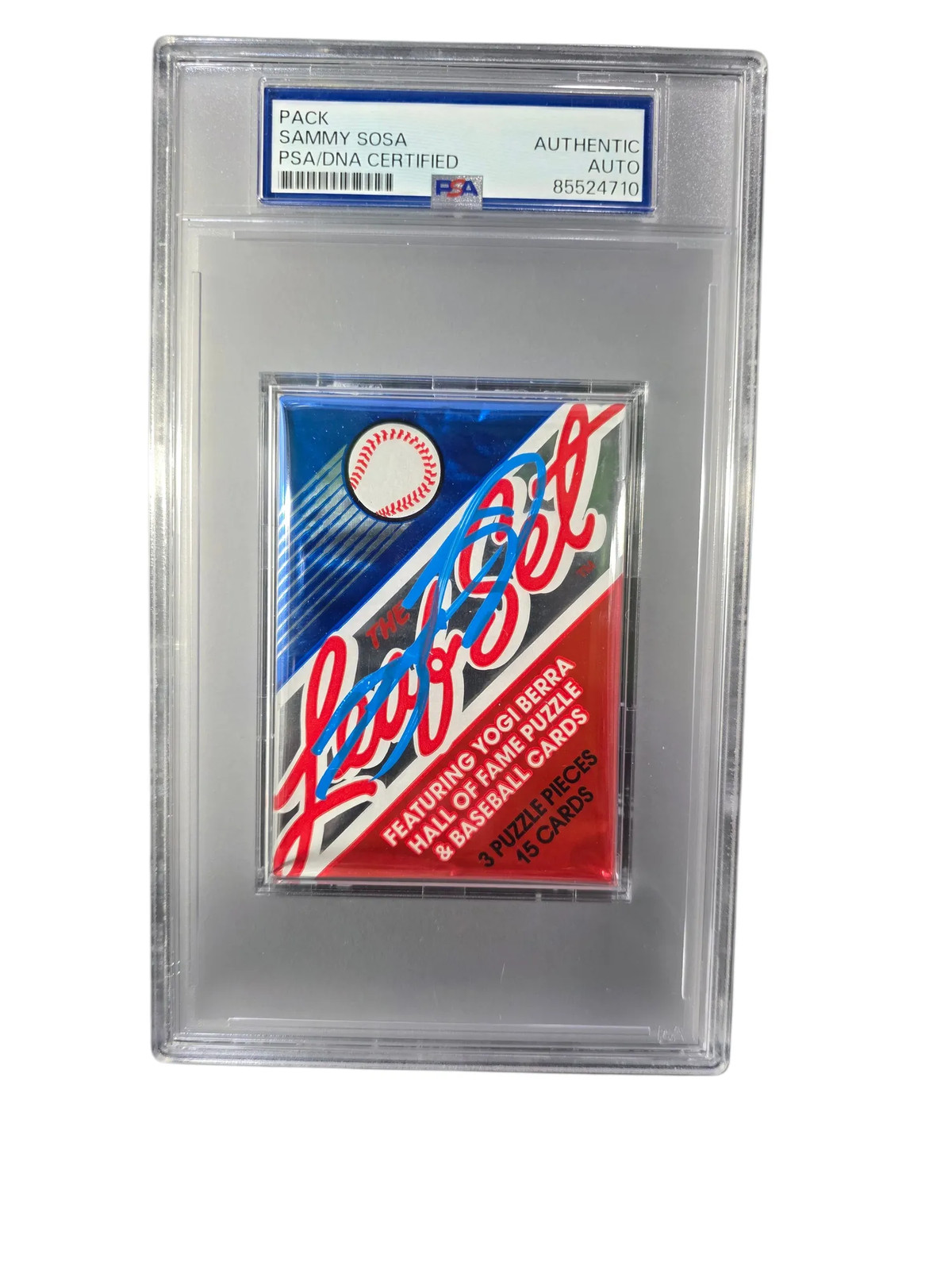 Sammy Sosa 1990 PSA A Auto A 