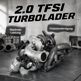 Werkstatt Turbolader 2.0 TFSI Für VW Audi Seat CC A3 Golf 6 OE 06J145713L/K