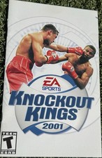 Knockout Kings 2001 Sony PlayStation 2 Instruction Manual Only EA Sports