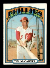 1972 Topps #139 Tim McCarver   EX/EX+ X3701695