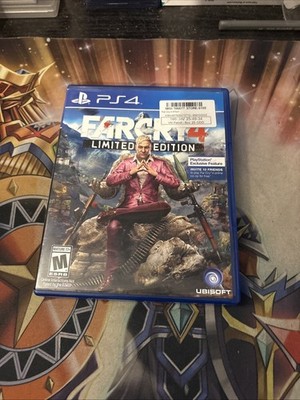 Far Cry 4 Limited Edition Sony PlayStation 4 PS4 Clean & Complete w/ Inserts