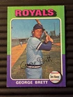 1975 Topps George Brett #228 RC Kansas City Royals HOF Nice Color and Centering!