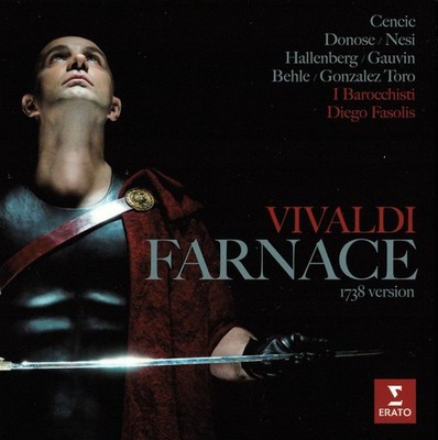 VIVALDI Farnace 1738 Ferrara Version Cencic Fasolis 3CD Opera Box Set +BONUS CD