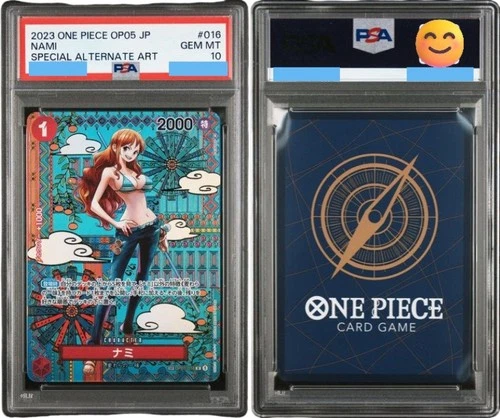 PSA 10 Nami SP Alt Art OP01-016 Awakening of the New Era ONE PIECE Card Japanese