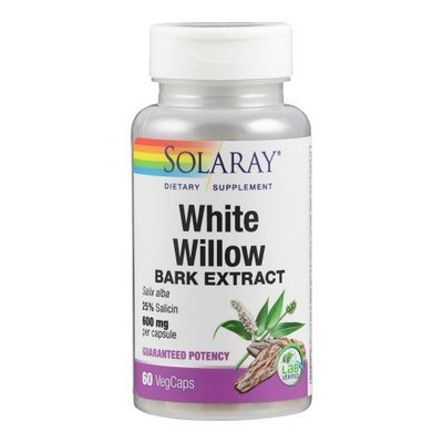 WHITE WILLOW Bark Silberweide 600 mg Solaray Kaps. 60 ST PZN 17255170
