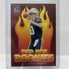 2024 Panini Donruss Drake Maye Red Hot Rookies Insert