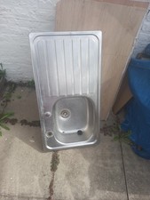Aluminum Alloy Single Bowl Kitchen Sink without Taps
