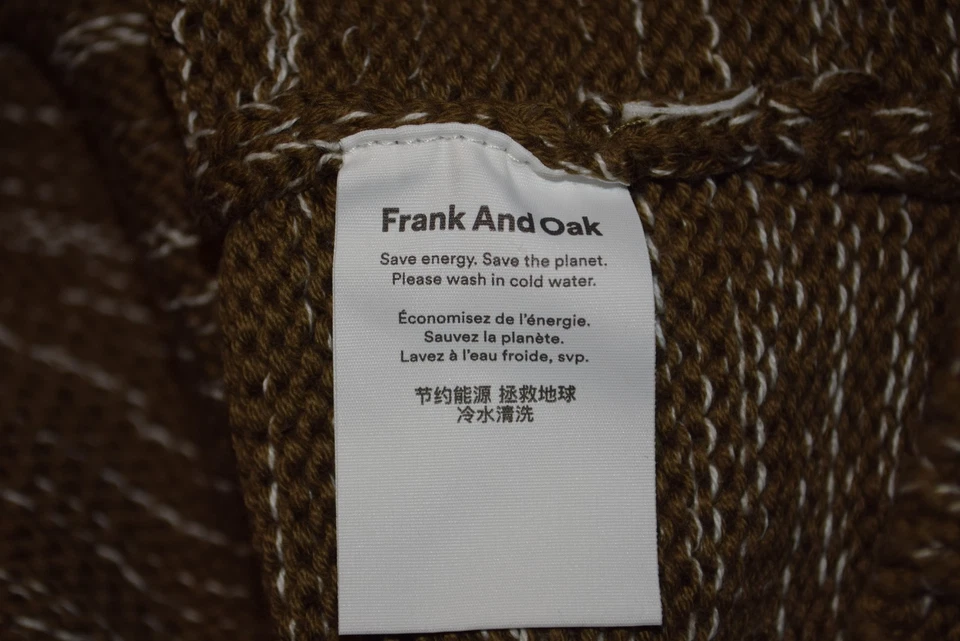 Suéter Frank & Oak 100 % algodón orgánico mediano Foto 4 de 4