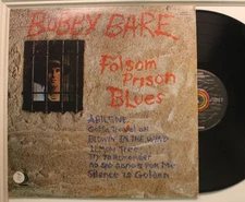 Bobby Bare Lp Folsom Prison Blues On Pickwick - Vg+ To Vg++ / Vg++