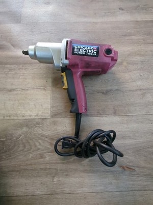 Chicago Electric 68099 1/2'' Impact Wrench 120V (Works Great)