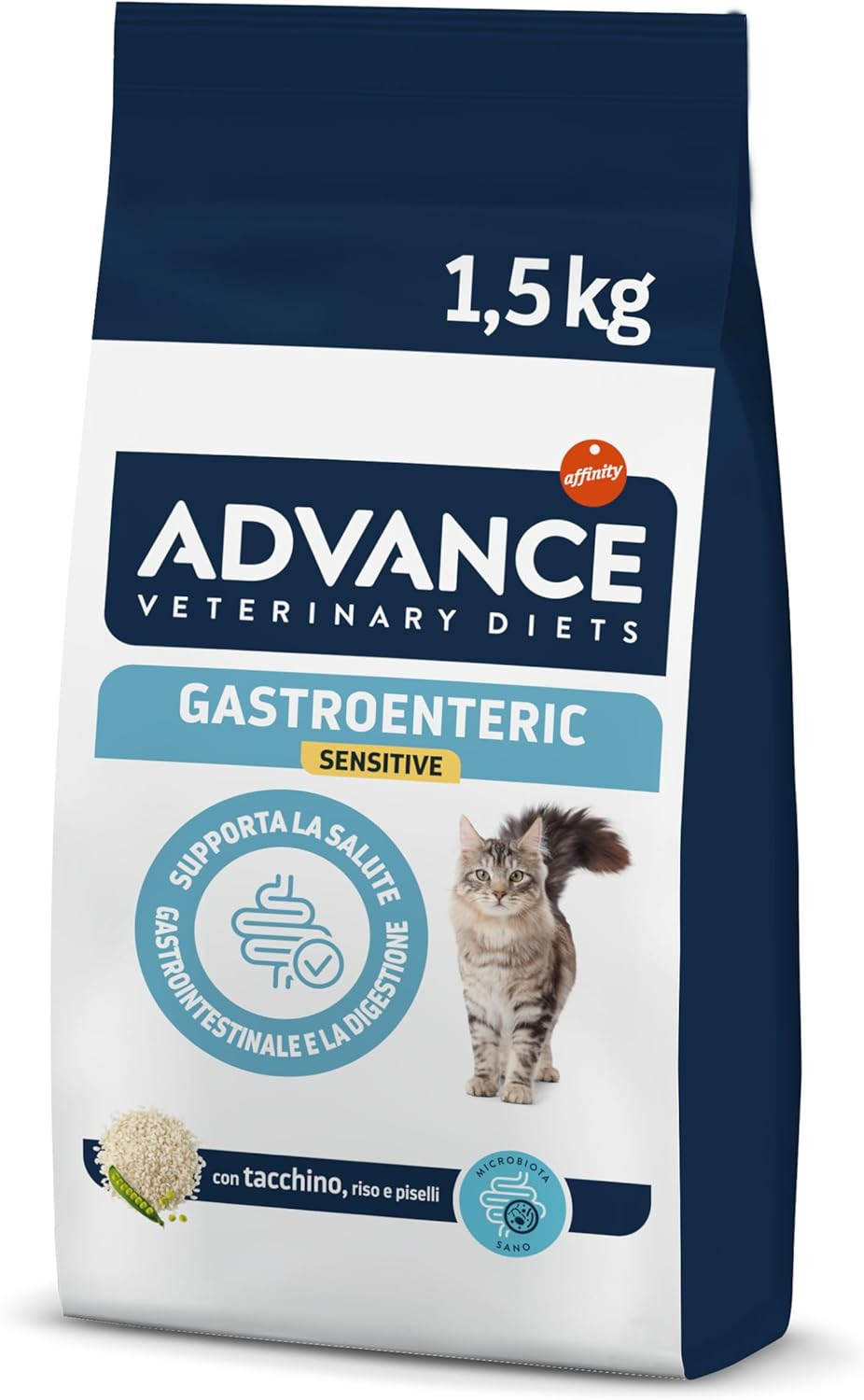 Cibo Gatto Advance Gastroenteric Sensitive | Problemi Gastrointestinali