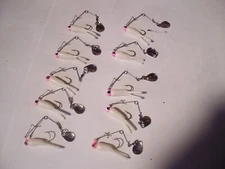 Beetle Spin Card of 10 Lures NEW 1/16 OZ.   HOT COLOR-BITE SIZE BABIES