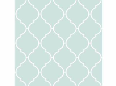 Rasch Textil Tapete Vlies Favola 303262 Grafisches Motiv Türkis Weiß stylisch