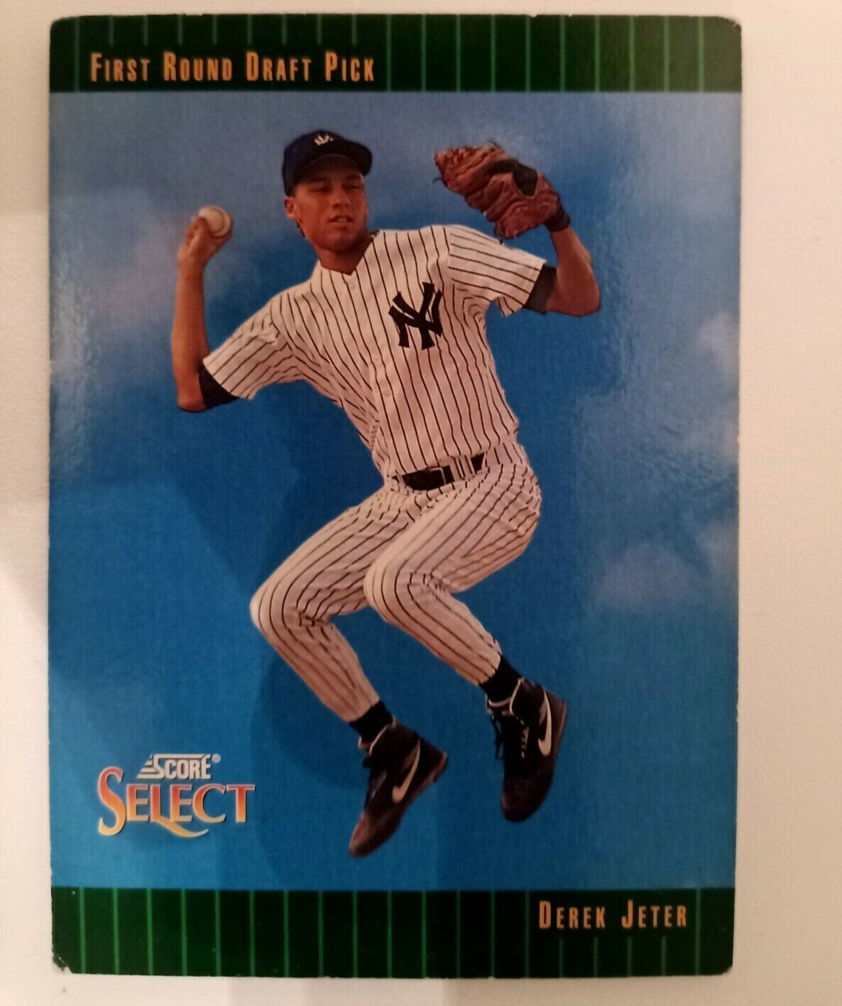 Derek Jeter First Round Draft Pick Score Select Card. | eBay