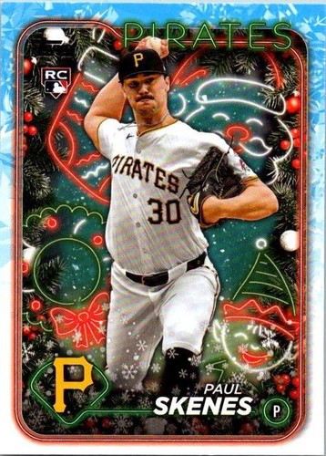 Paul Skenes 2024 Topps Heritage RC /75 F/S | eBay