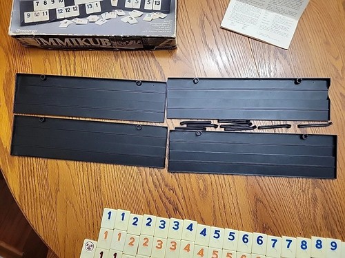 The Original Rummikub Tile Game No. 400 Pressman 1990 Vintage COMPLETE READ - Picture 16 of 23