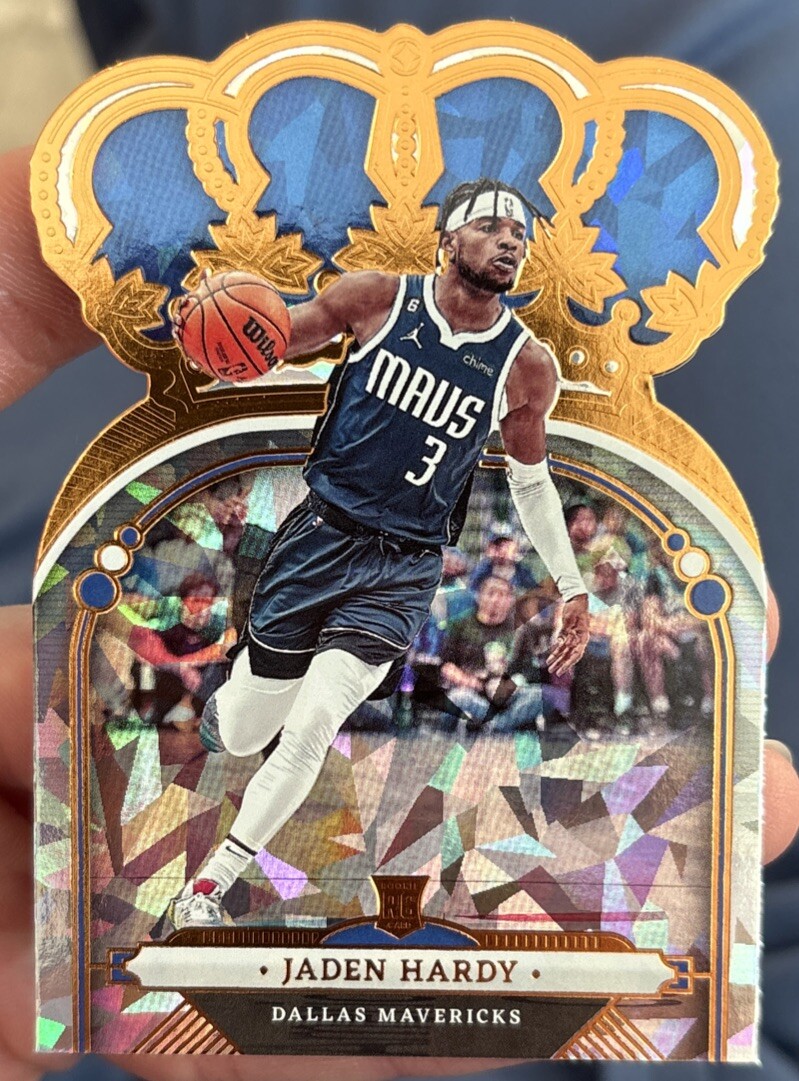 2022-23 Panini Crown Royale Crystal Jaden Hardy #79 Rookie RC