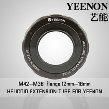   YEENON  M42 to M36 x 12mm Focusing Helicoid Macro Extension Tube