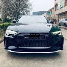 für Audi A6 C8 Sline S6, Baujahr 19-24, Kühlergrill, glänzend schwarz, ACC