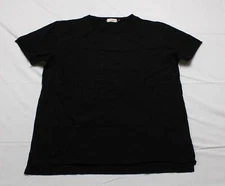 Route 67 Men's Short Sleeve Round Neck Stonewashed T-Shirt JW7 Black Size XL