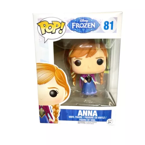 Funko Pop! Frozen/ Anna #81/Vinyl Figure/2014 (Vaulted)/New