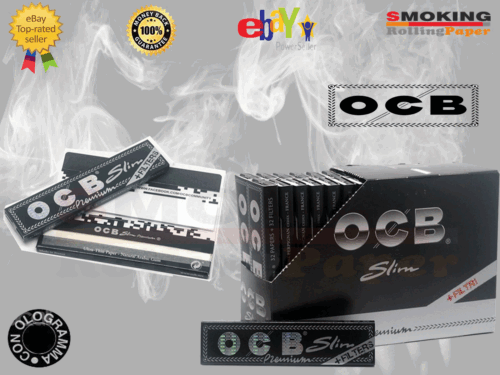 Ocb Premium Black Cartine KS Lunghe King Size Slim Nere E Filtri In Carta Ocb Premium Black Cartine KS Lunghe King Size Slim Nere E Filtri In Carta