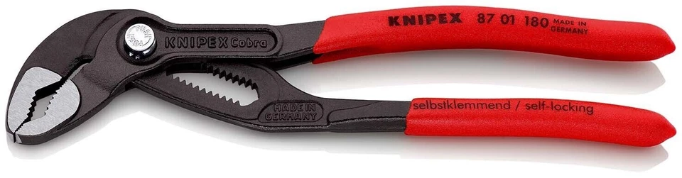 Knipex Cobra®  Wasserpumpenzange Gr. 125, 150, 180, 250, 300, 400 & 560  - Bild 4 von 4