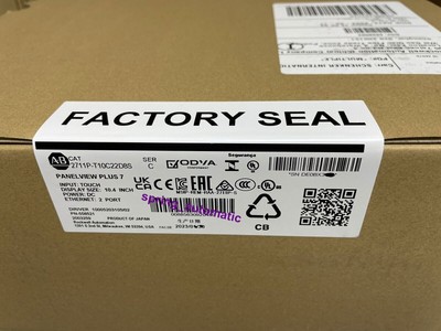 New Factory Sealed AB 2711P-T10C22D8S SER A PanelView Plus 7 Color Touch 10''